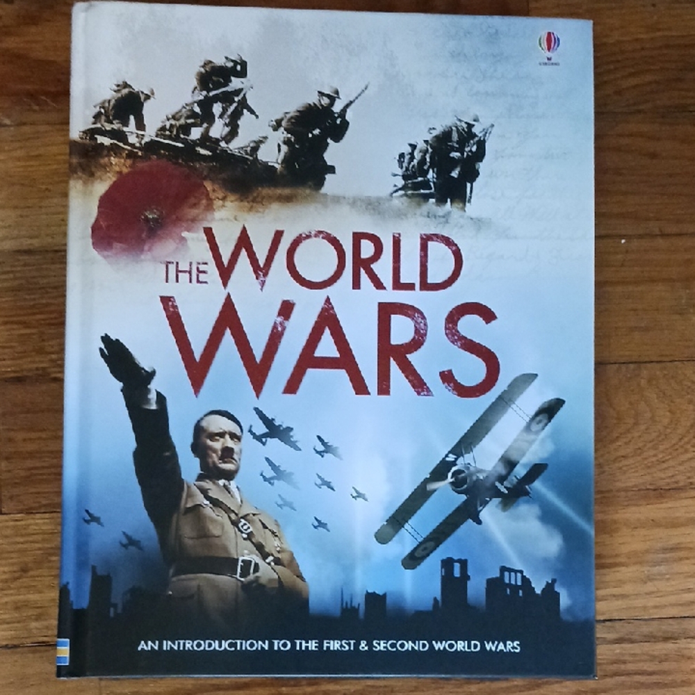 The World Wars Hardcover Book - Blue & Red Cover
